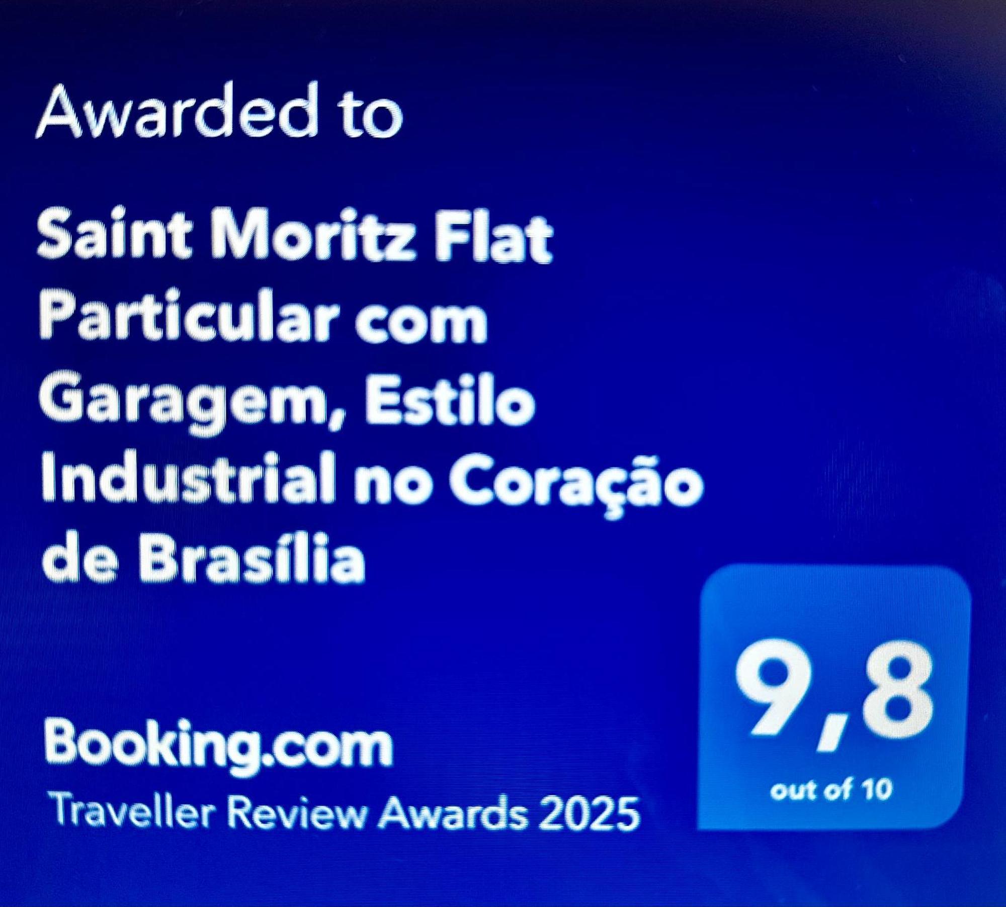Ed Saint Moritz, Flat Com Garagem 01, Shn No Coracao De Brasilia Apartment Luaran gambar